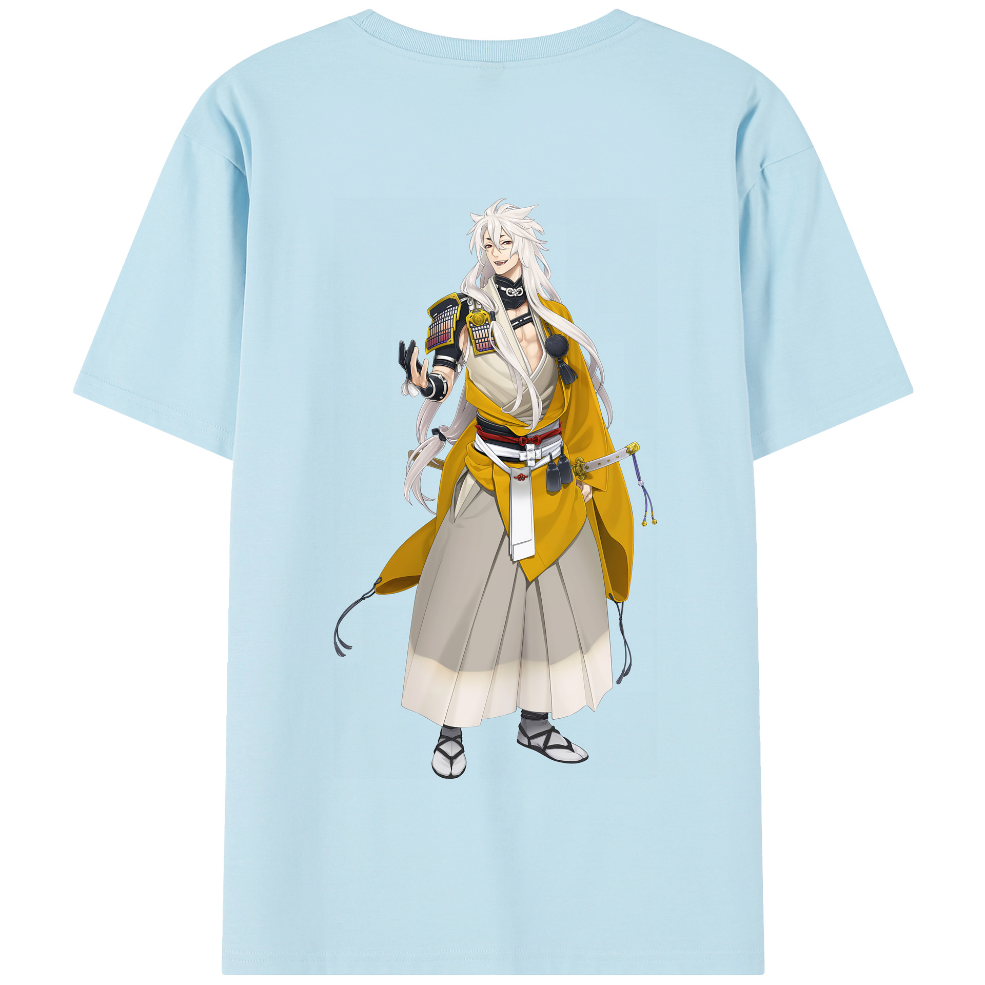 （画像用） 刀剣乱舞 Touken Ranbu 綿100％半袖Tシャツ（背面プリント）